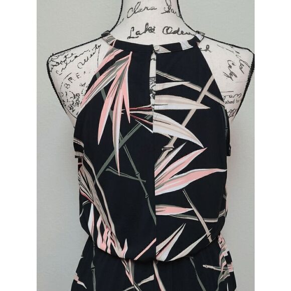 🌴☀ WHITE HOUSE BLACK MARKET Halter Side Slits Pockets Maxi Dress NWOT SIZE 6 - Picture 6 of 16